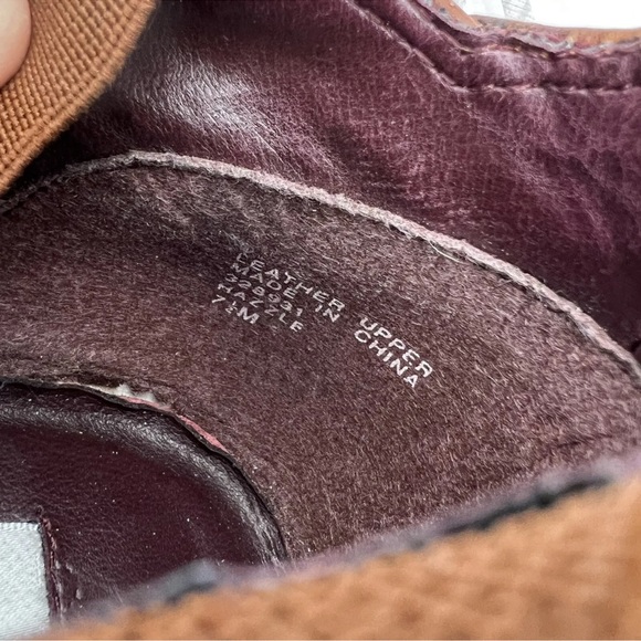 Vintage 90s Sam & Libby Square Toe Block Heel Chelsea Boots Leather Size 7.5 - Picture 6 of 7